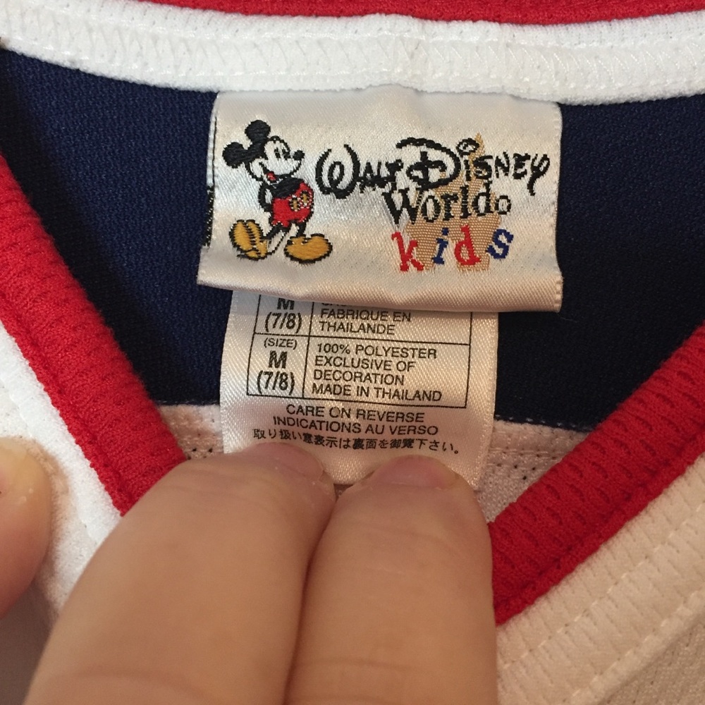 Disney Mickey All-Star STITCHED Hockey Jersey - Picture 7 of 8